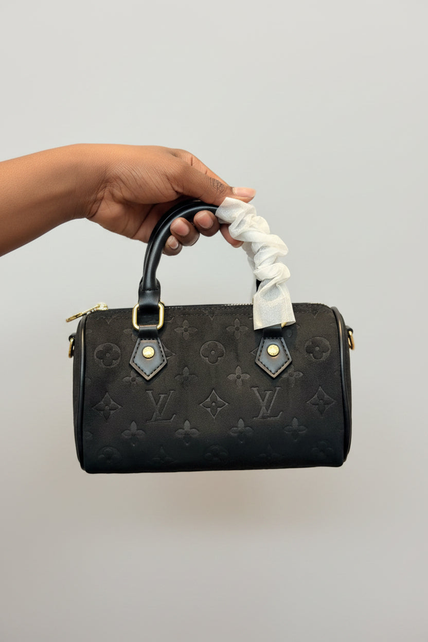Designer Inspired Suede Luxury Handbag