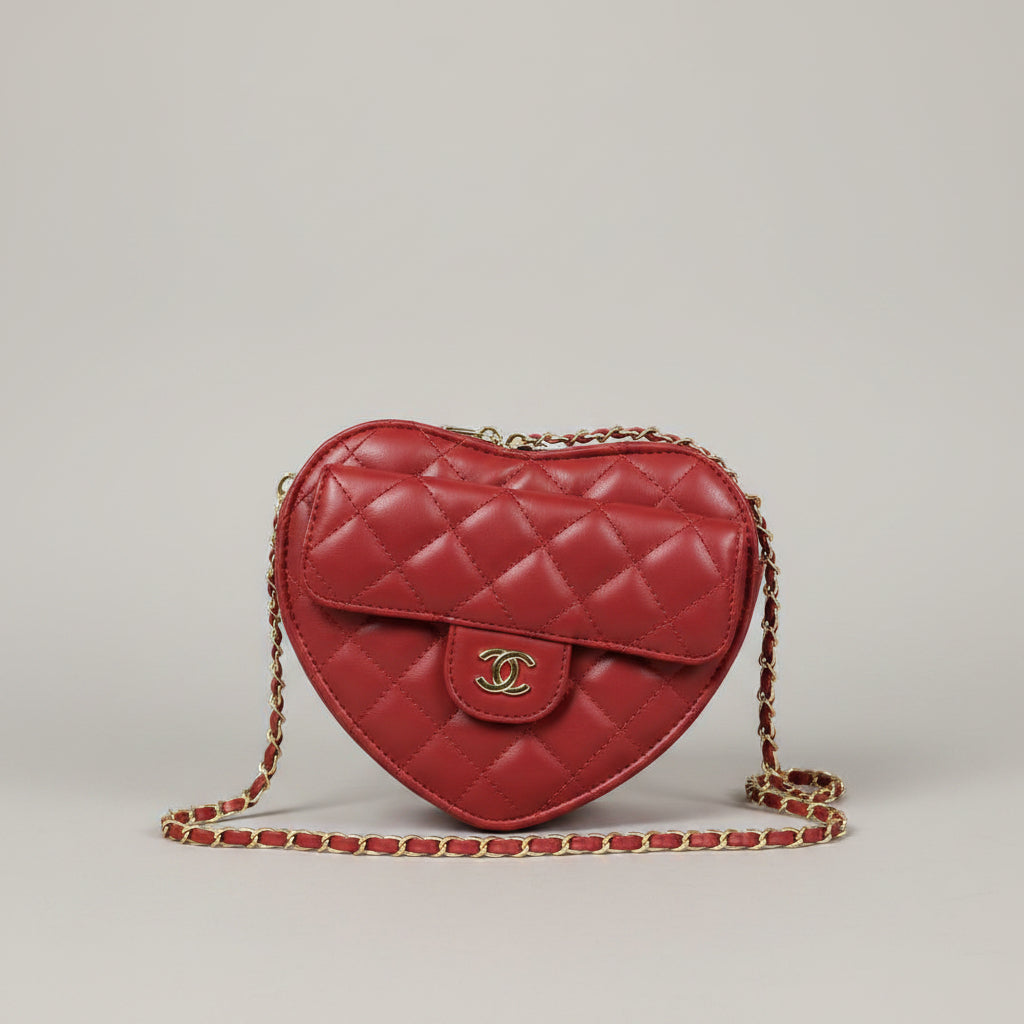 Heart Shaped CC Handbag