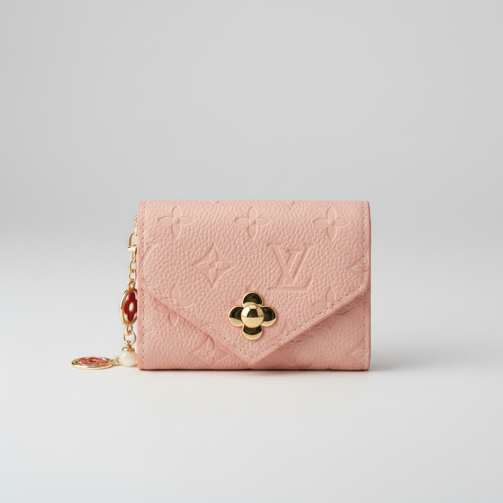 Pink Luxury Wallet – Designer-Inspired Women’s Fashion Wallet