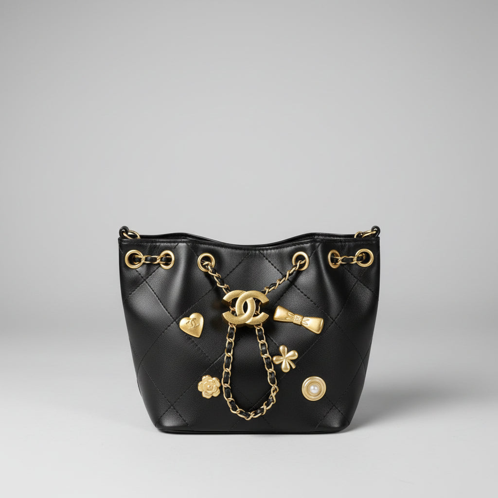 Designer Inspired C Bucket Bag | Shoulder & Crossbody Handbag