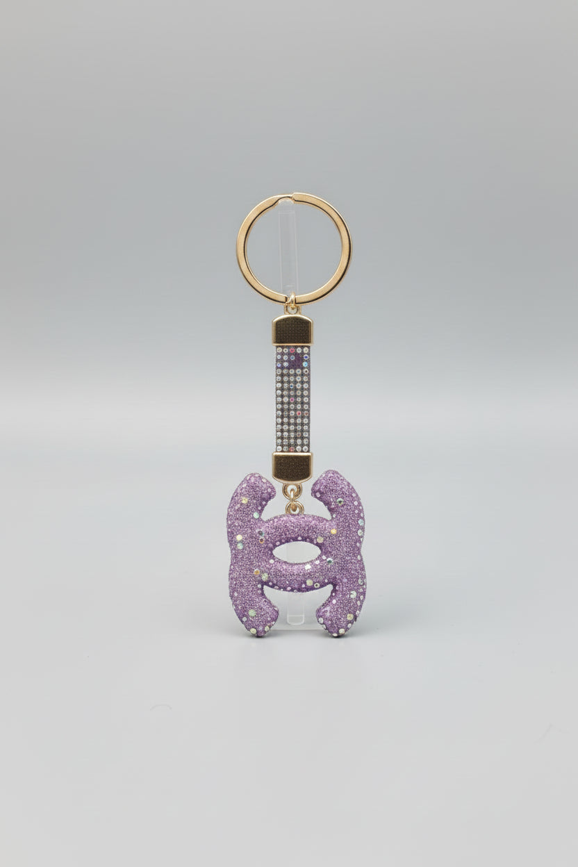 CC Keychain – Designer-Inspired Luxury Keychain & Bag Charm