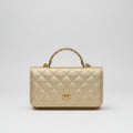 Gold Designer Inspired Shoulder Handbag