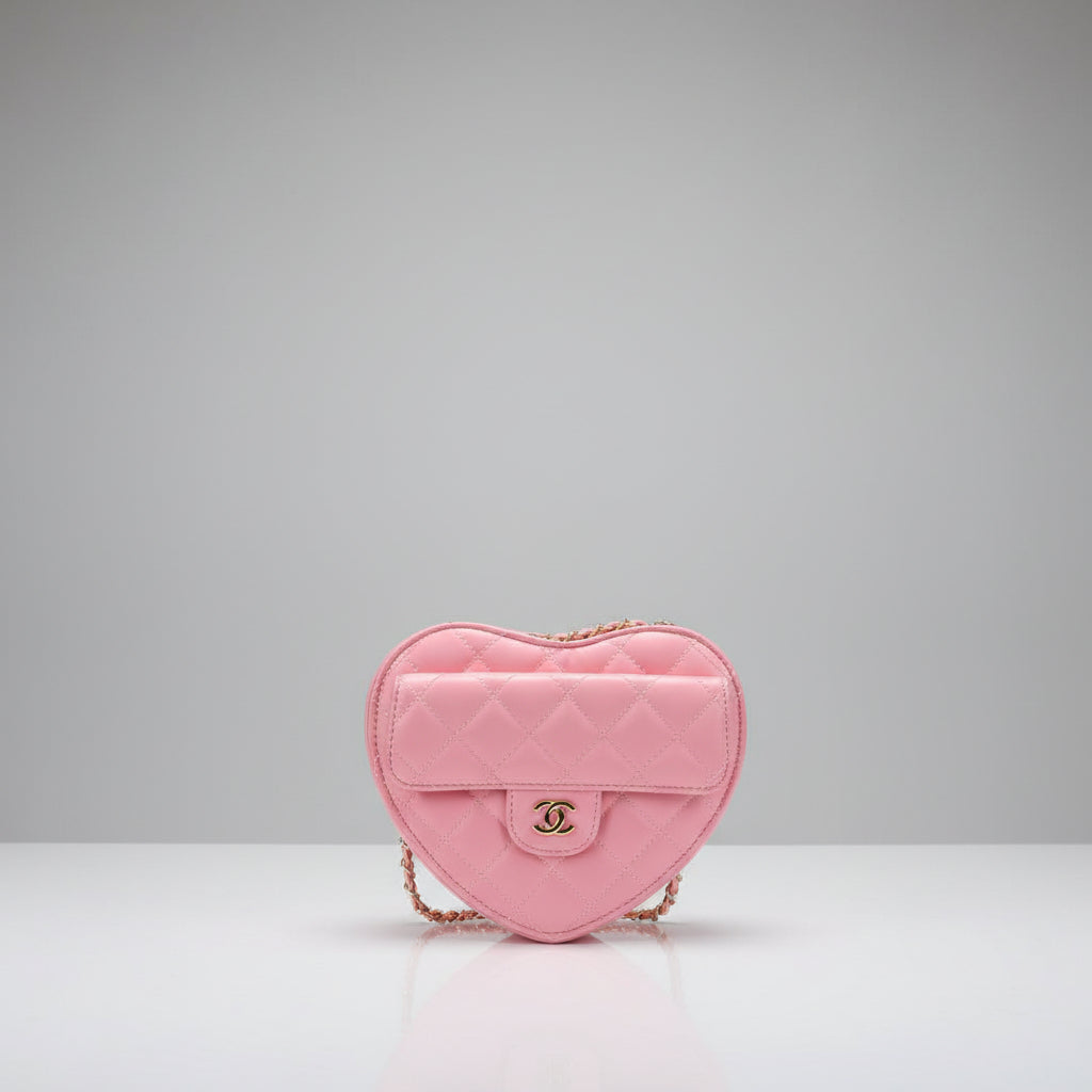 Heart Shaped CC Handbag