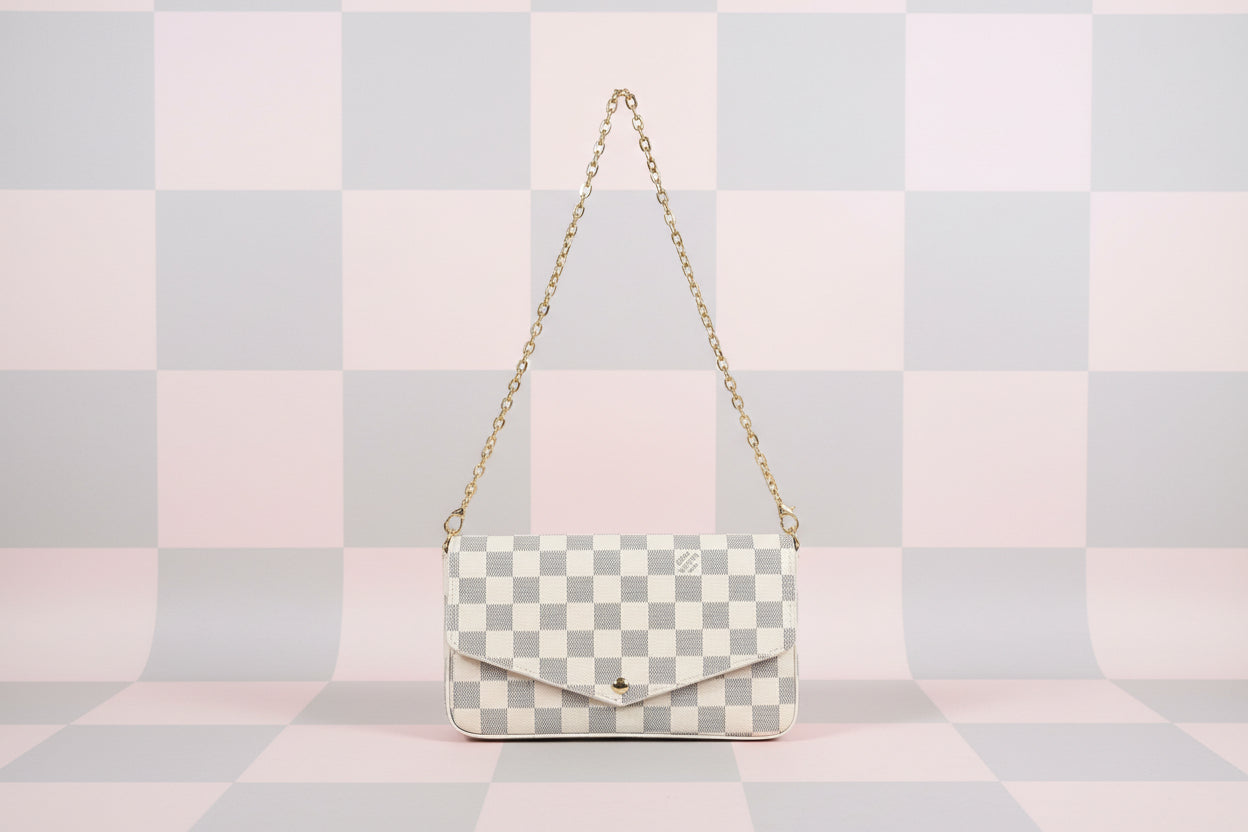 Designer Inspired Pochette Mia Handbag