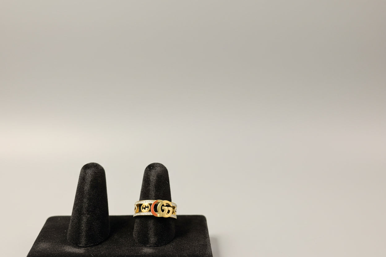 GG Designer Inspired Fashion Ring size 8