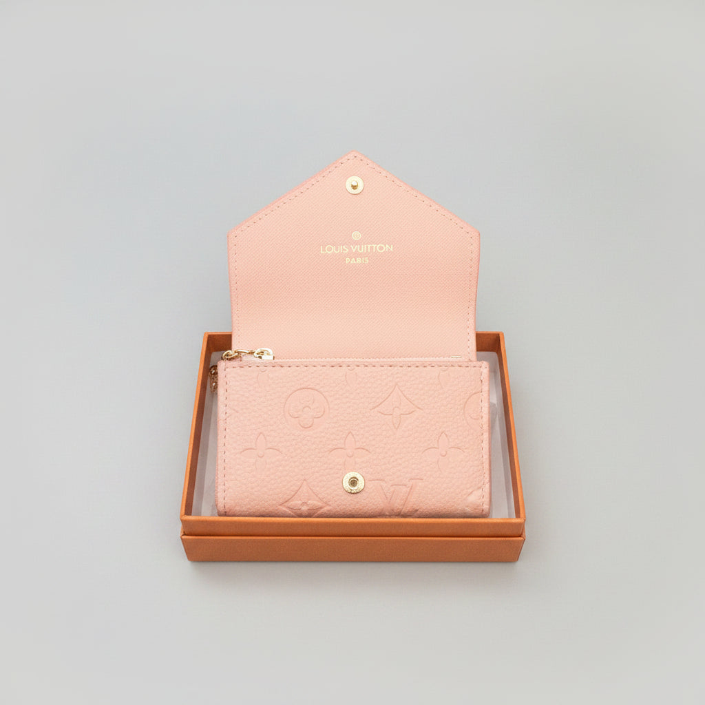 Pink Luxury Wallet – Designer-Inspired Women’s Fashion Wallet