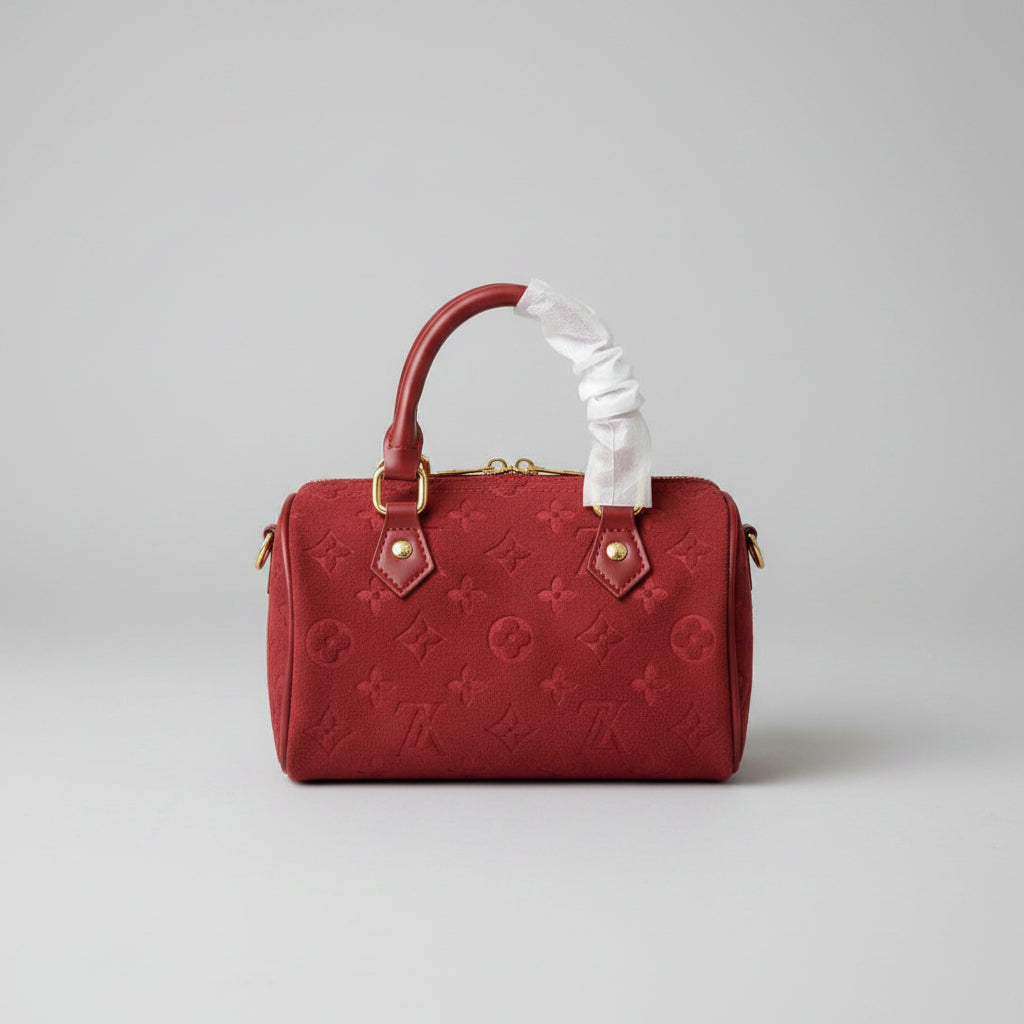 Designer Inspired Suede Luxury Handbag