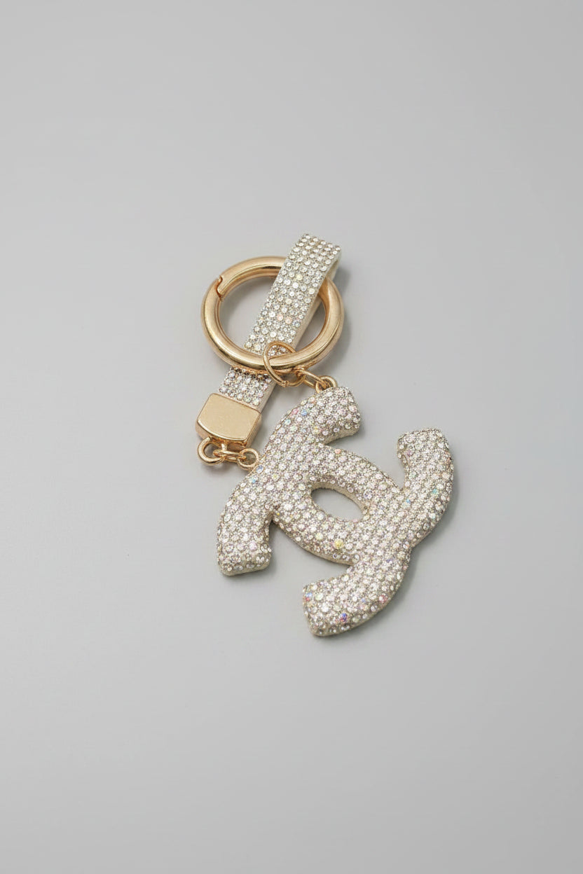 CC Keychain – Designer-Inspired Luxury Keychain & Bag Charm