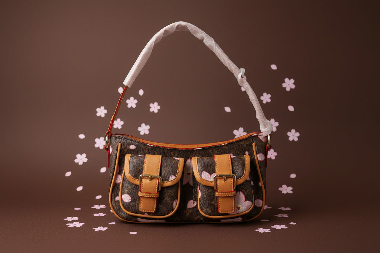 Cherry Blossom Designer Inspired High Quality Tote Bag