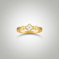 Gold Designer Inspired Bangle - Luxury Stackable Bracelet
