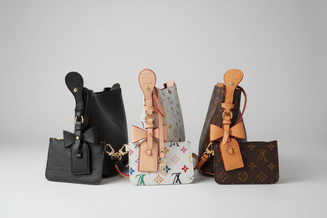 Designer Inspired Bucket Bag - Structured Edition