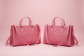 Bubble Gum Pink Designer Inspired Handbag