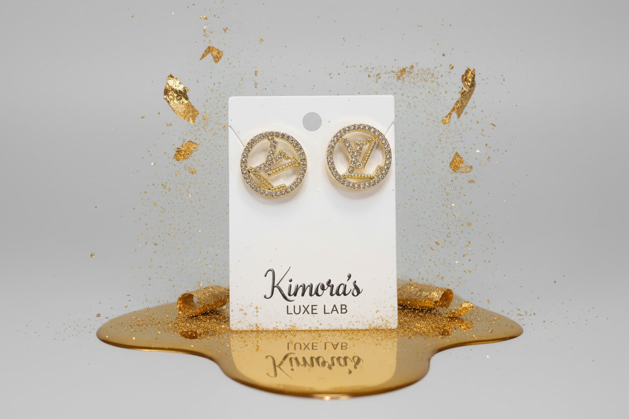 Stud Earrings Fashion Earrings - Designer Inspired Luxury Studs