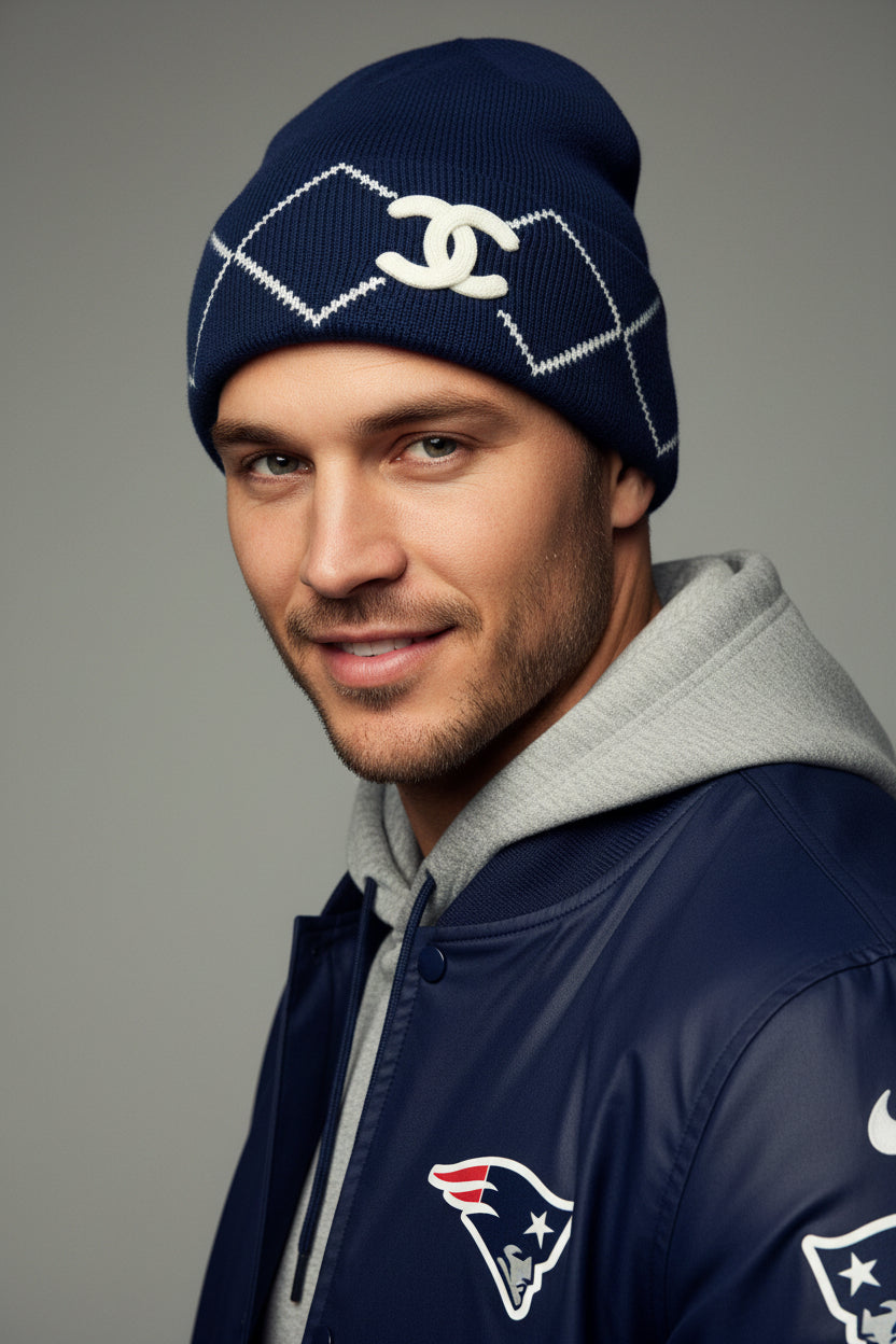 CC Designer Inspired Beanie Winter Hat - Luxury Warmth