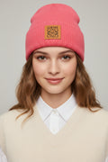 Designer Inspired Beanie Winter Hat - Luxury Warmth