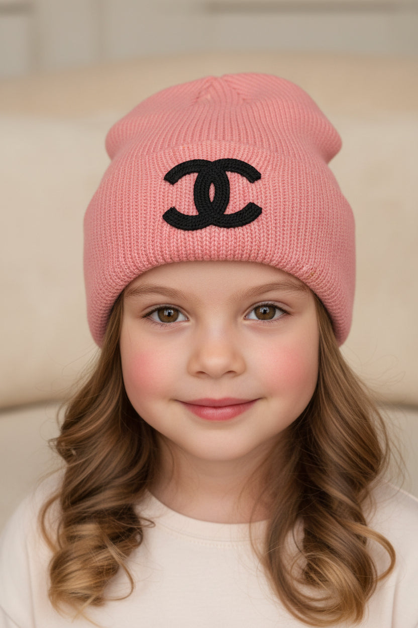 CC Designer Inspired Beanie Winter Hat - Luxury Warmth