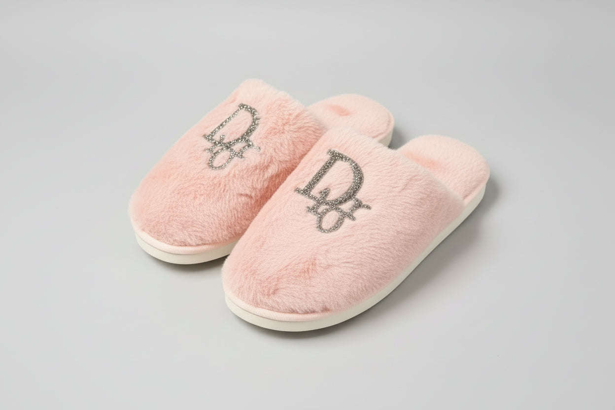 Memory Foam close toe House slippers Designer House Slippers 40-41