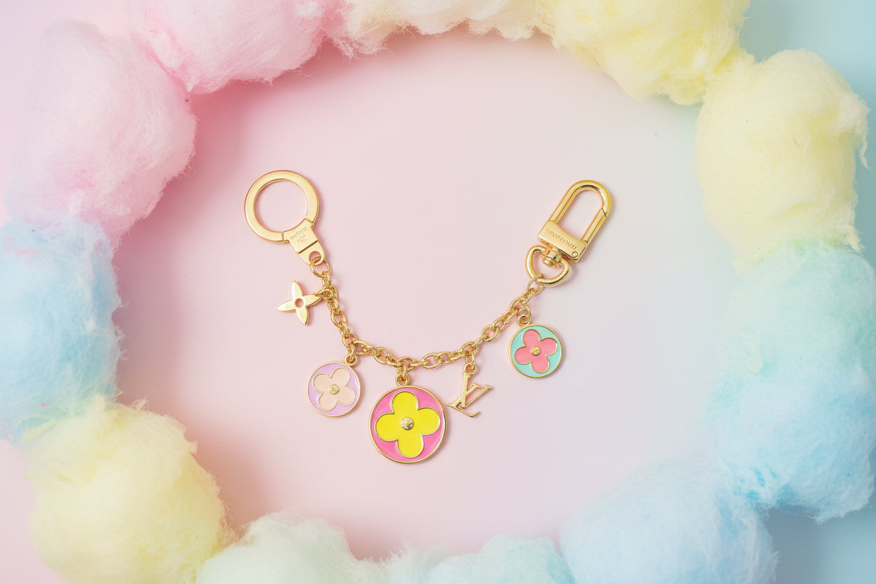 High Quality Bag Charm Keychain - Premium Luxury Accessory
