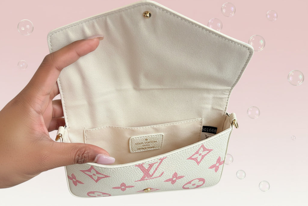 Designer Inspired Pochette Mia Handbag