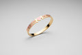 Designer Inspired Tiff Bangle - Luxury Stackable Bracelet Silver
