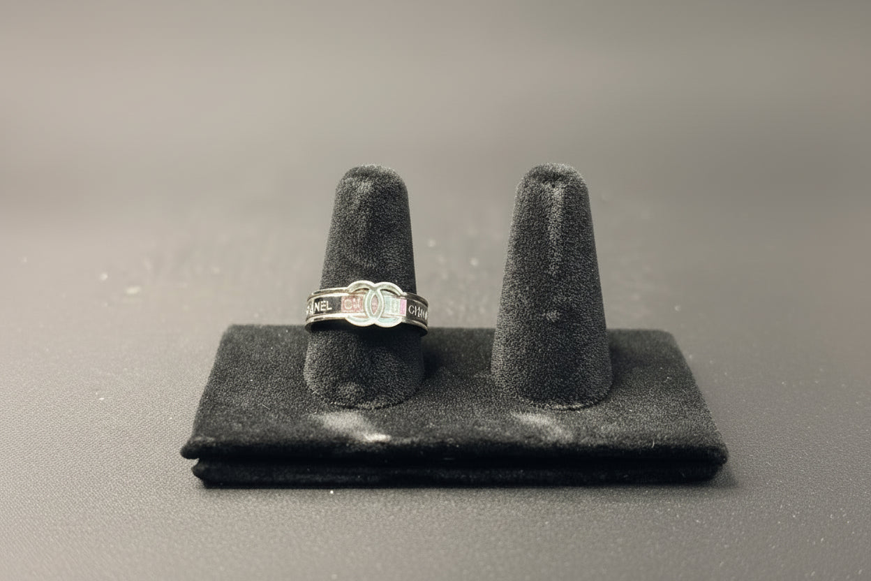 Double C Designer Inspired Ring - Luxury Statement Ring Gold