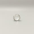 Silver Designer Inspired Ring - Luxury Stackable Statement Jewelry