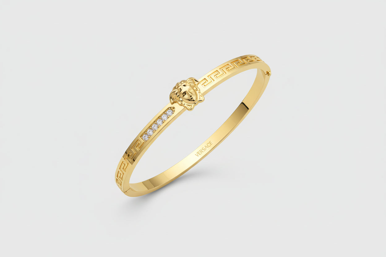 Designer Inspired Bangle - Luxury Bracelet for XS-M Wrists