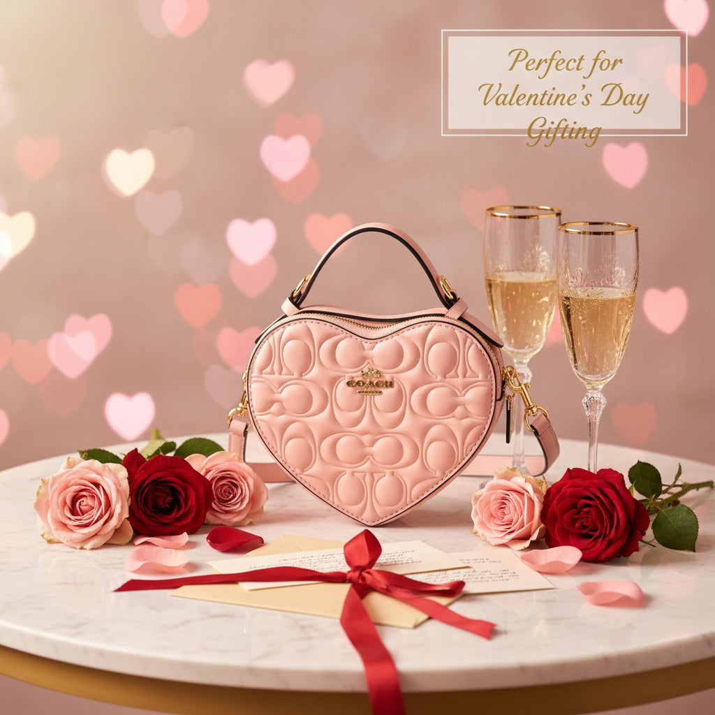 Heart Shaped Designer Inspired Bag