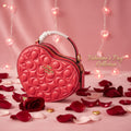 Heart Shaped Designer Inspired Bag