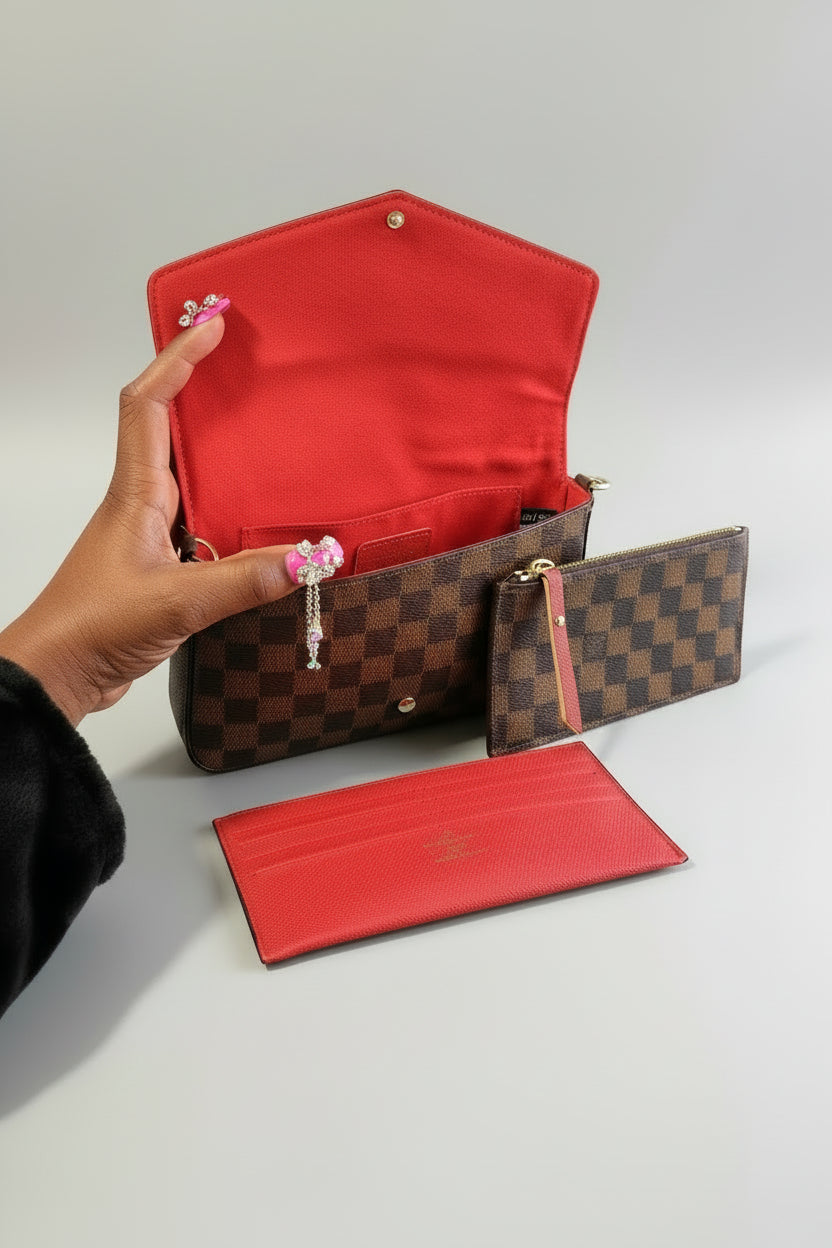 Designer Inspired Pochette Mia Handbag