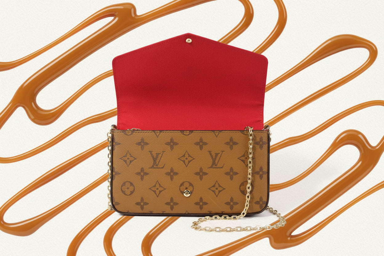 Designer Inspired Pochette Mia Handbag