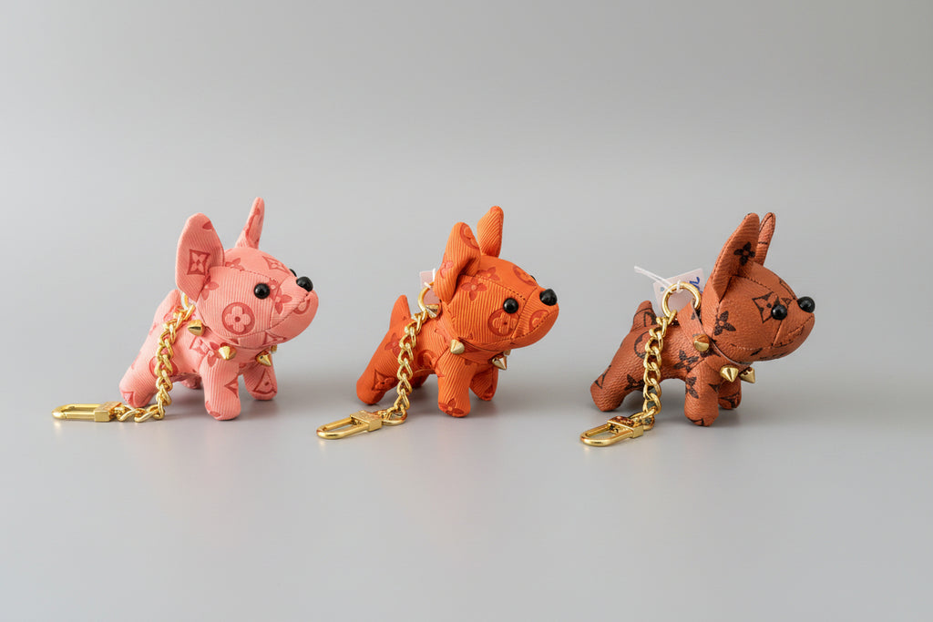 Designer Inspired Puppy Purse Charm