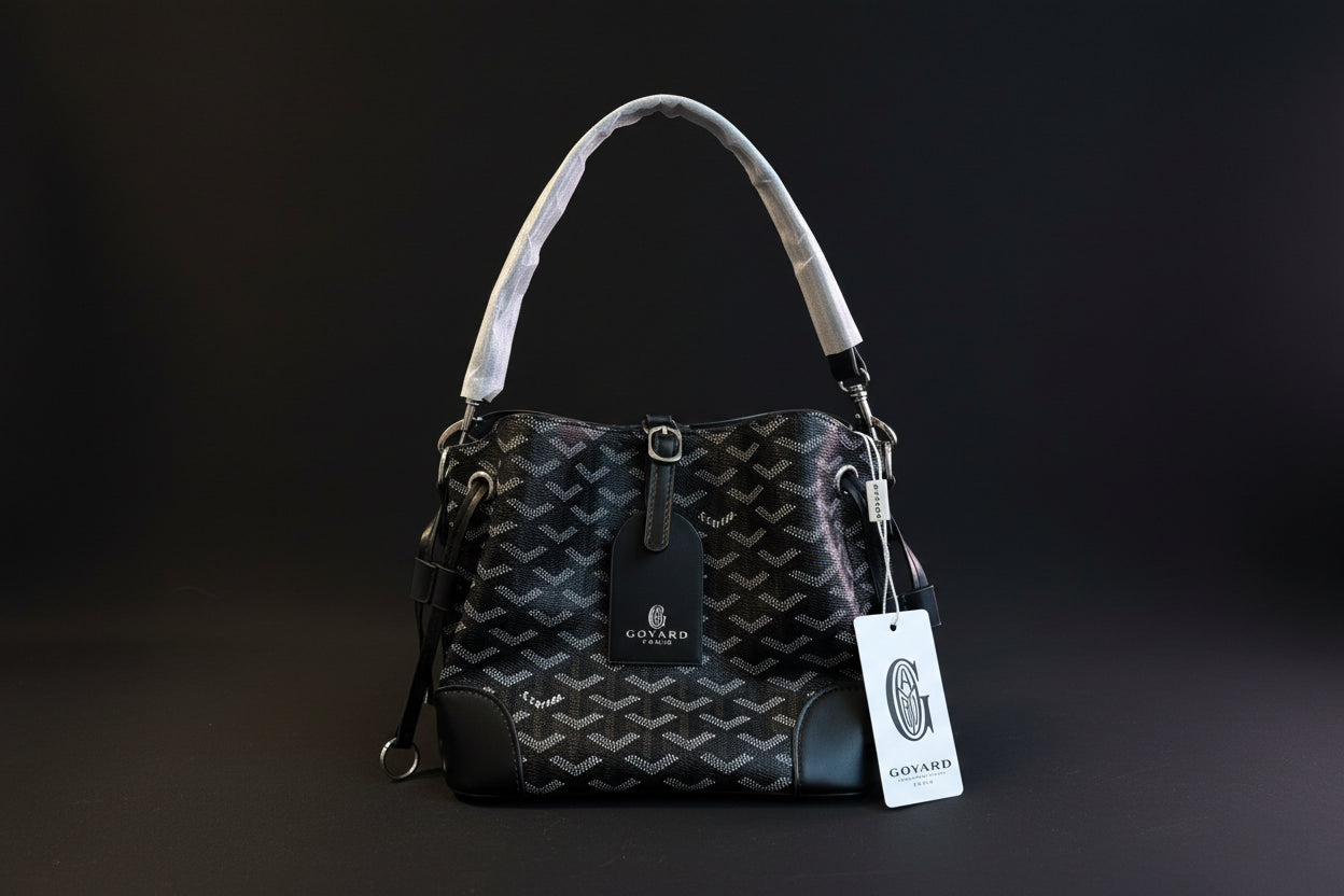 Leather Designer Inspired Fashion Bag - Limited Edition Bucket Bag