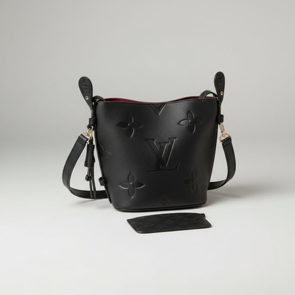 Designer Inspired Bucket Bag - Structured Edition