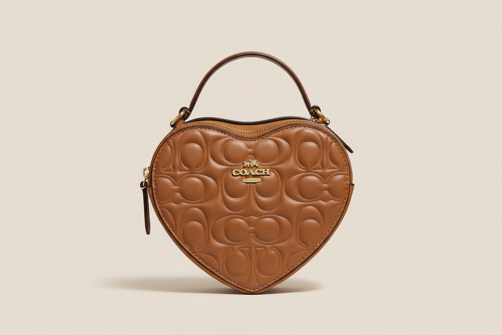 Heart Shaped Designer Inspired Bag