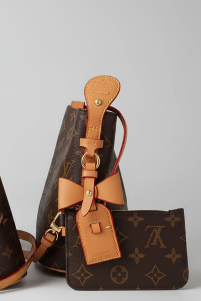 Designer Inspired Bucket Bag - Structured Edition