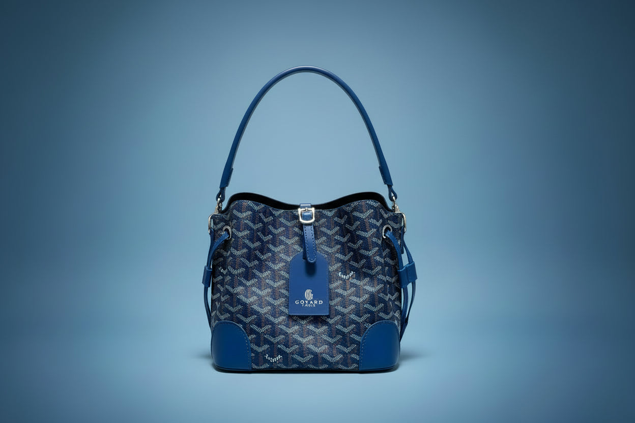 Leather Designer Inspired Fashion Bag - Limited Edition Bucket Bag
