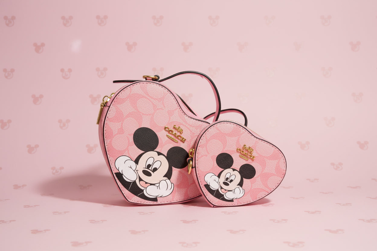 Heart Shaped Designer Inspired Bag