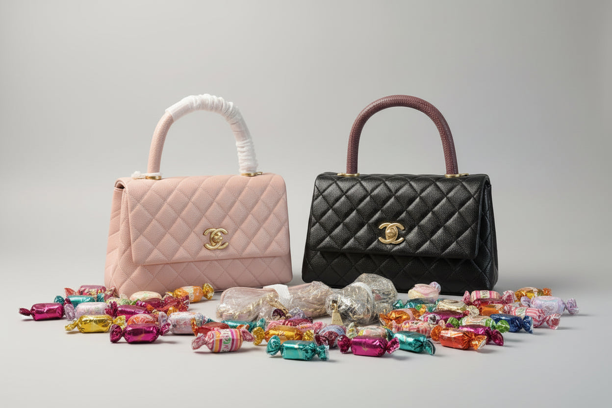 Top Quality Jumbo Double Flap Lambskin Classic Handbag - Luxury Collection