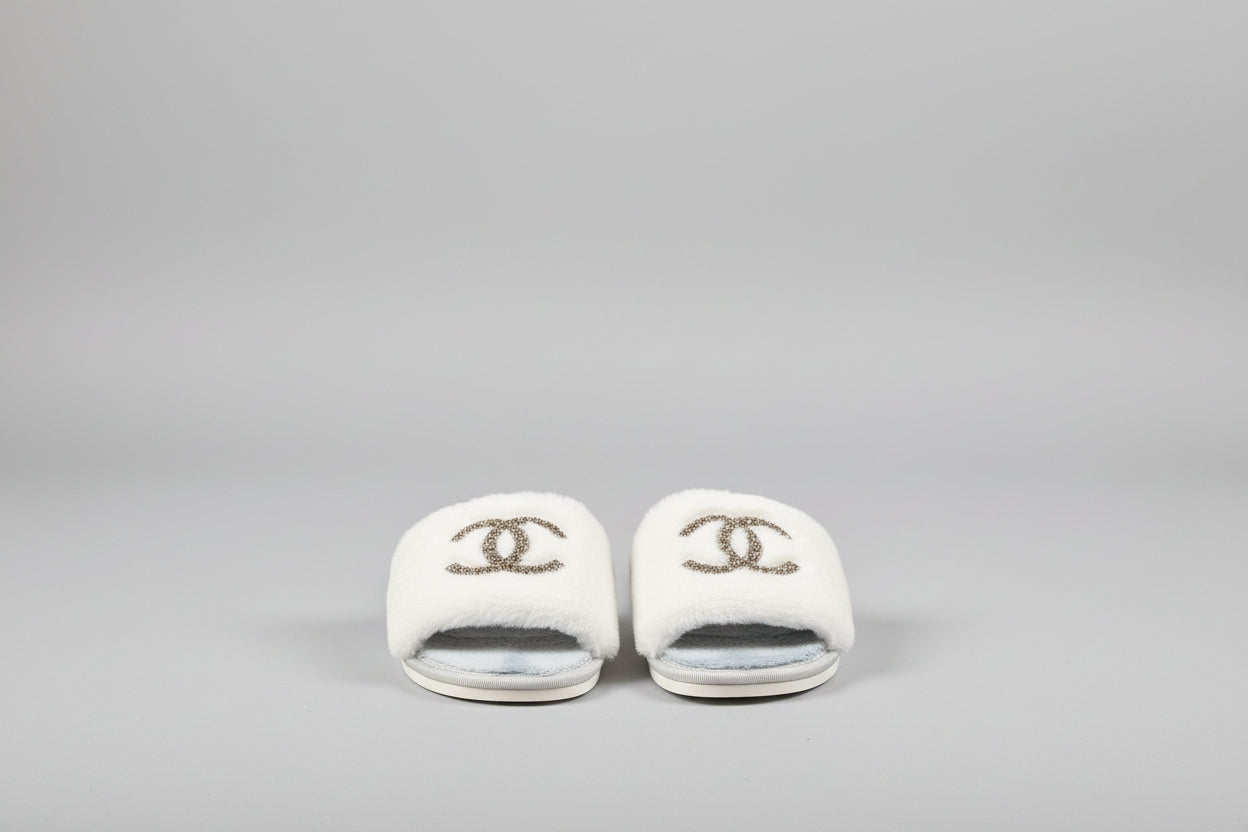Memory Foam House Slippers - Designer Luxury Slippers Size 38-39