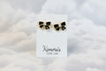 Stud Bow Earrings - Adorable Designer Inspired Ribbon Studs