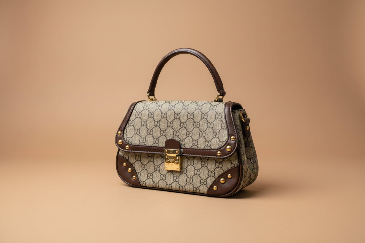Designer Inspired Top Handle Shoulder Bag - Versatile Fashion Handbag