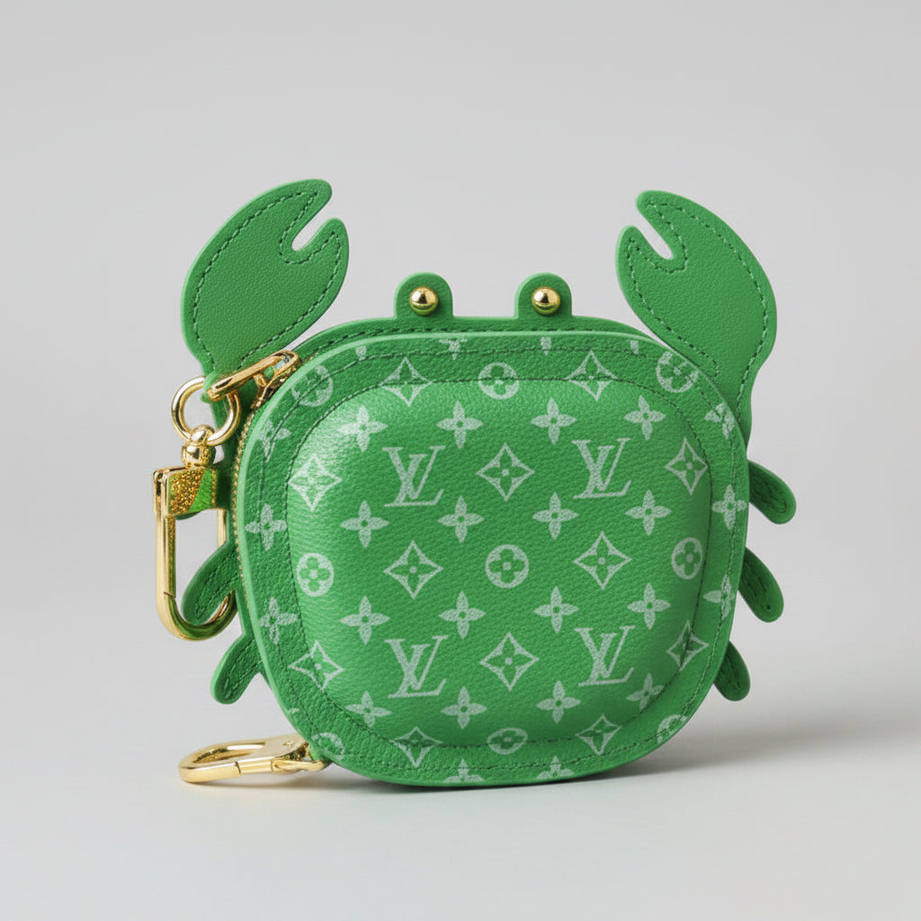 Designer Inspired Crab Bag Charm