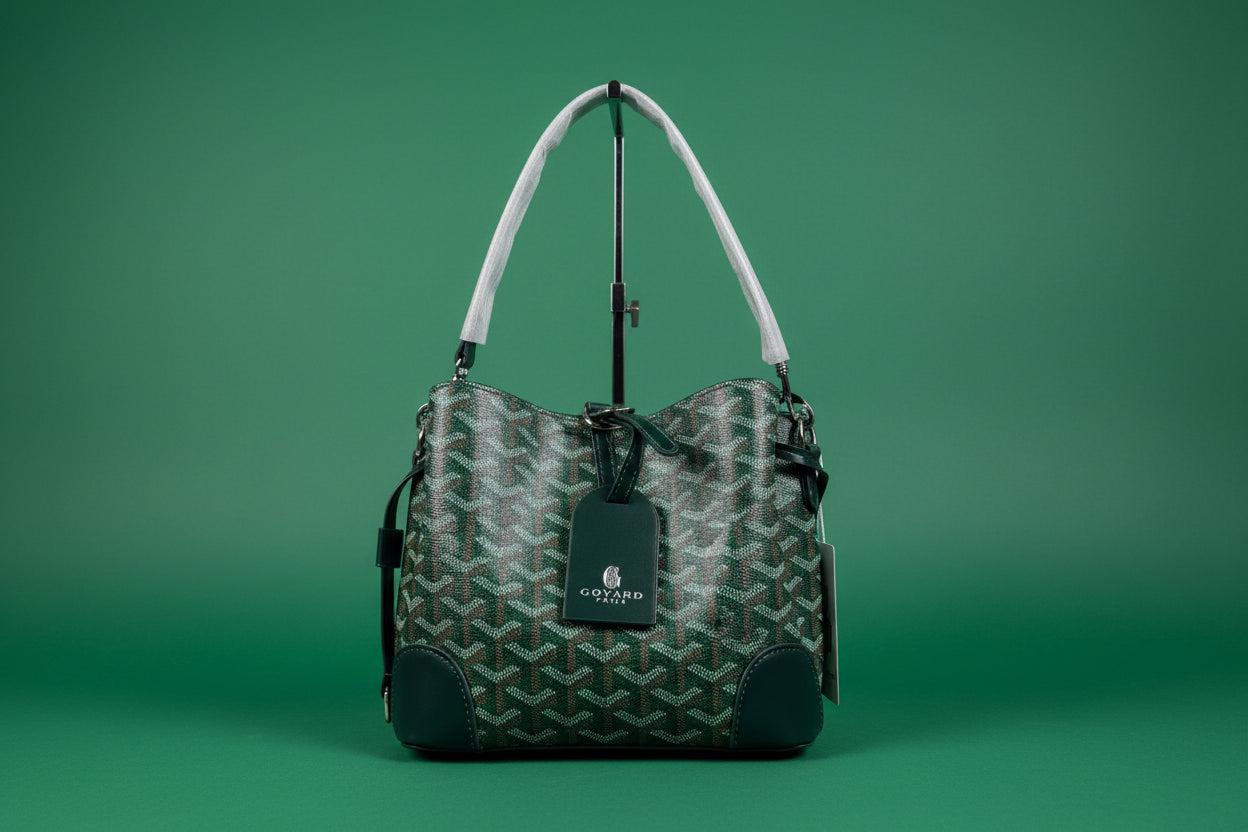 Leather Designer Inspired Fashion Bag - Limited Edition Bucket Bag