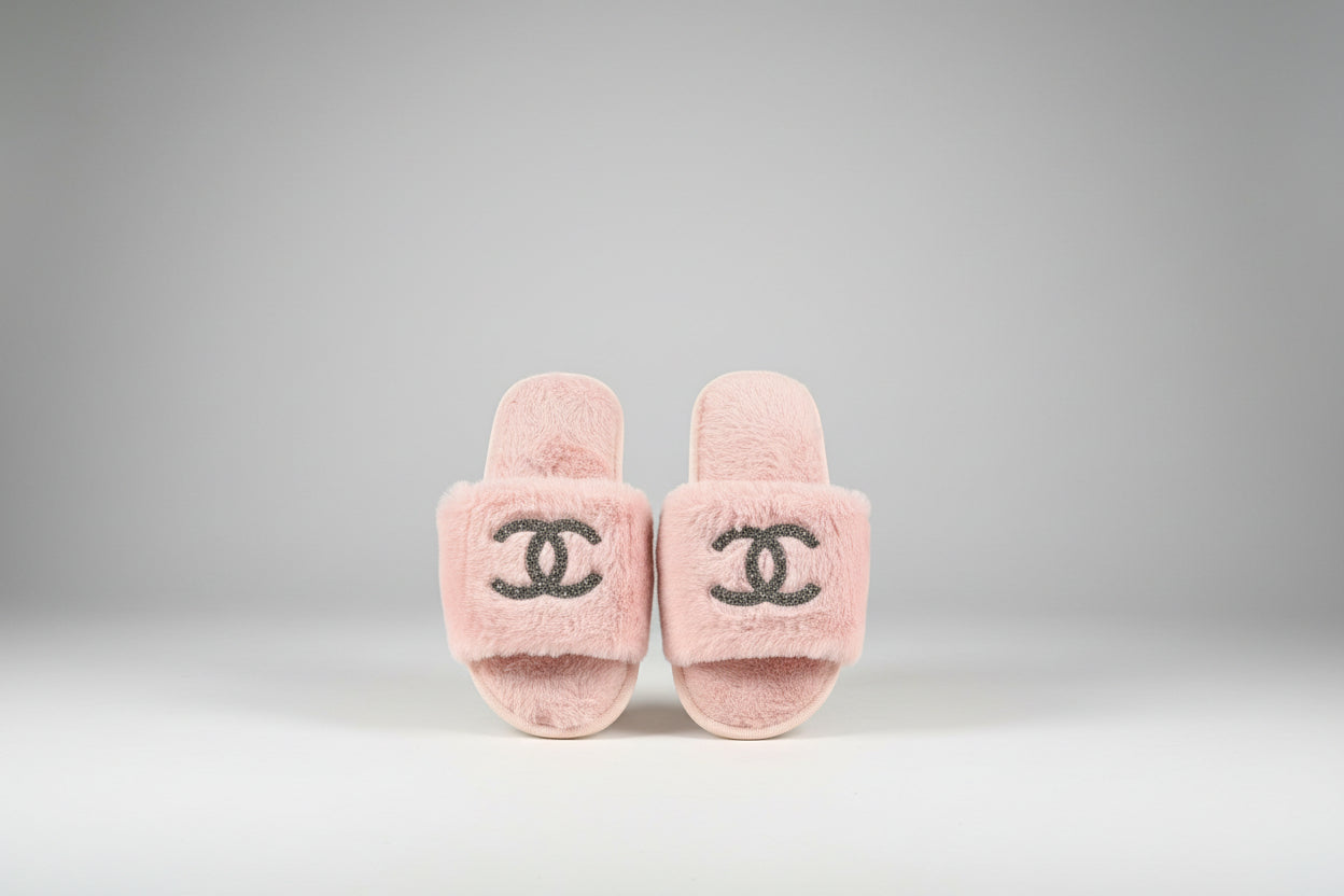 Memory Foam House Slippers - Designer Luxury Slippers Size 38-39