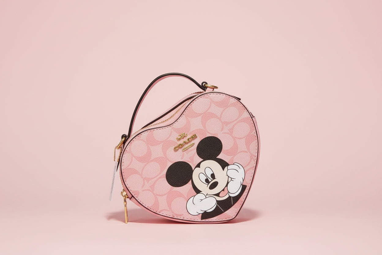 Heart Shaped Designer Inspired Bag