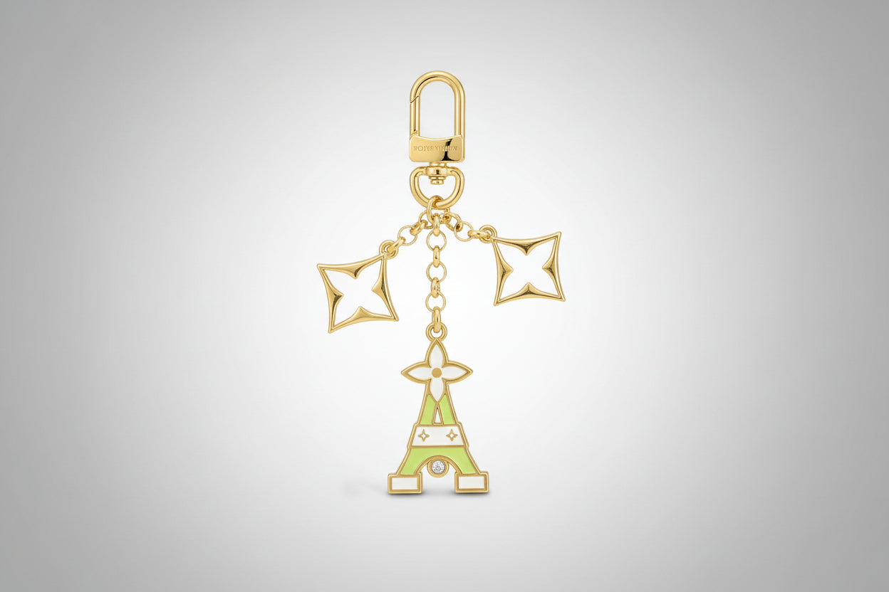 Designer Inspired Bag Charm - Limited Edition Luxury Keychain