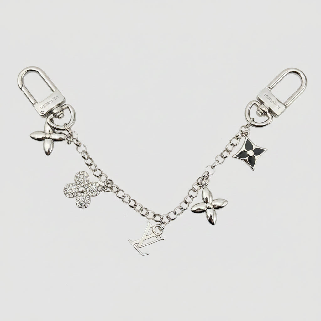 Silver Bag Charm – Designer-Inspired Luxury Silver Hardware Accessory