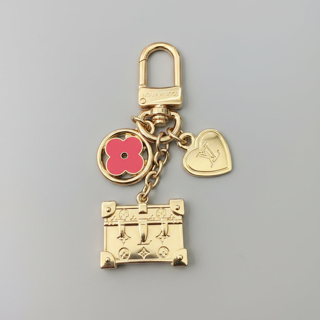 Designer-Inspired Bag Charm – Luxury Handbag Accessory