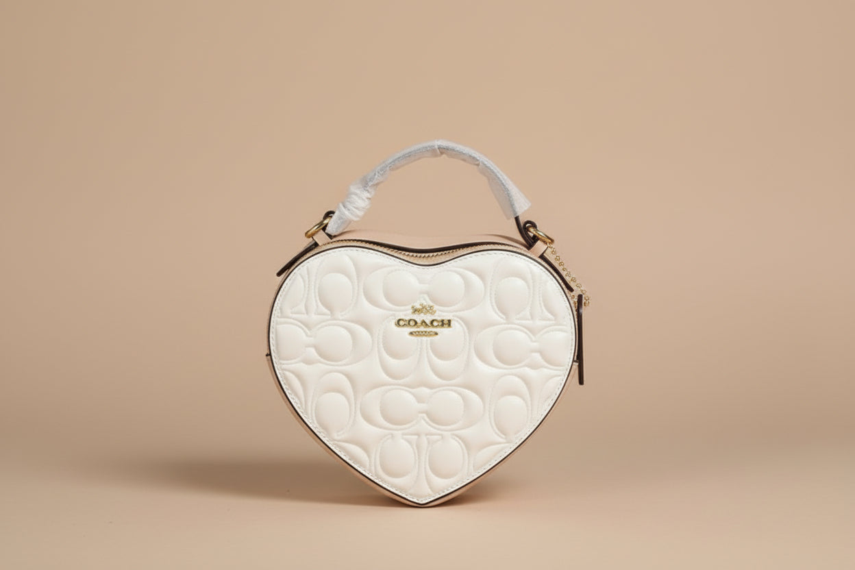 Heart Shaped Designer Inspired Bag
